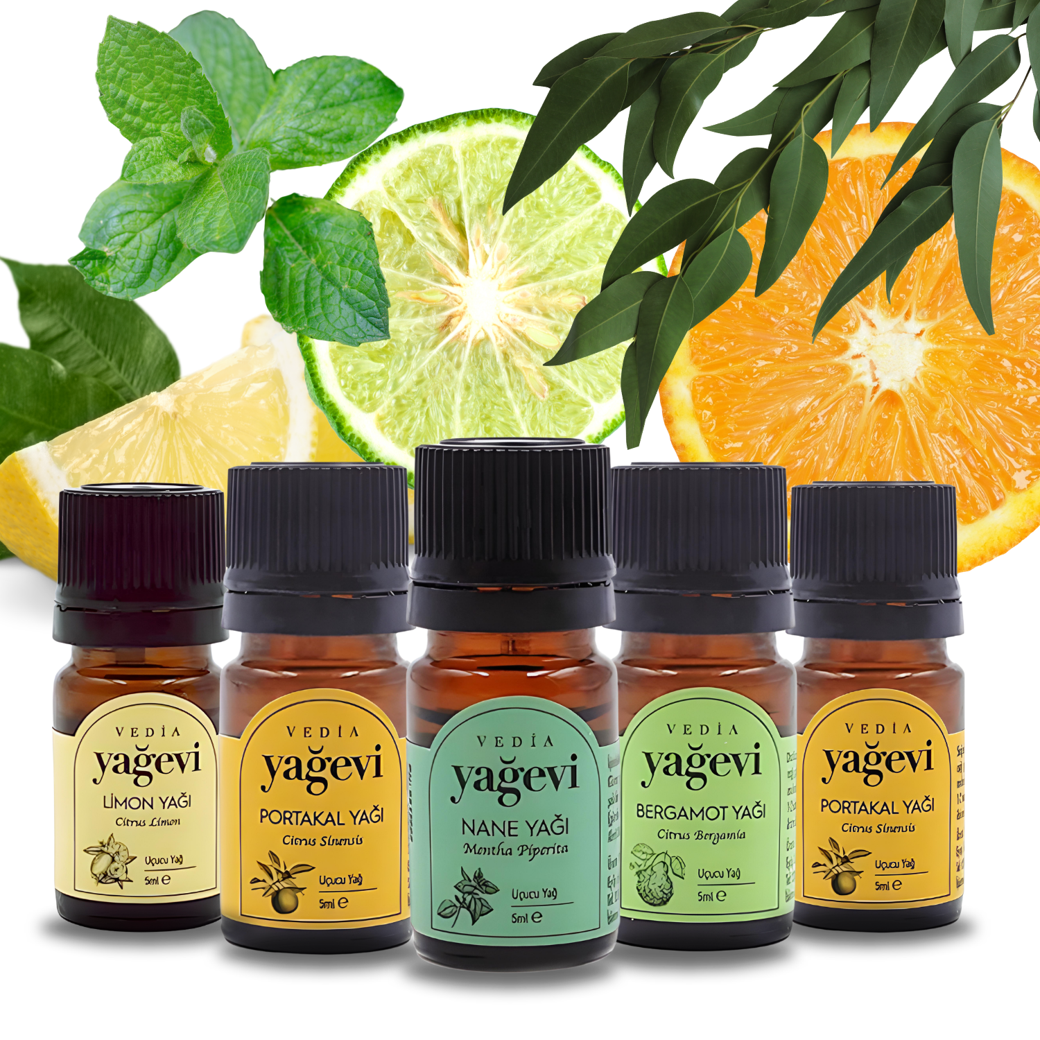 Yağevi 5 ml uçucu yağ seçkisi