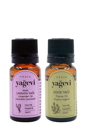 Uçucu Yağ Seti – Melez Lavanta & Kekik | 2 x 10 ml