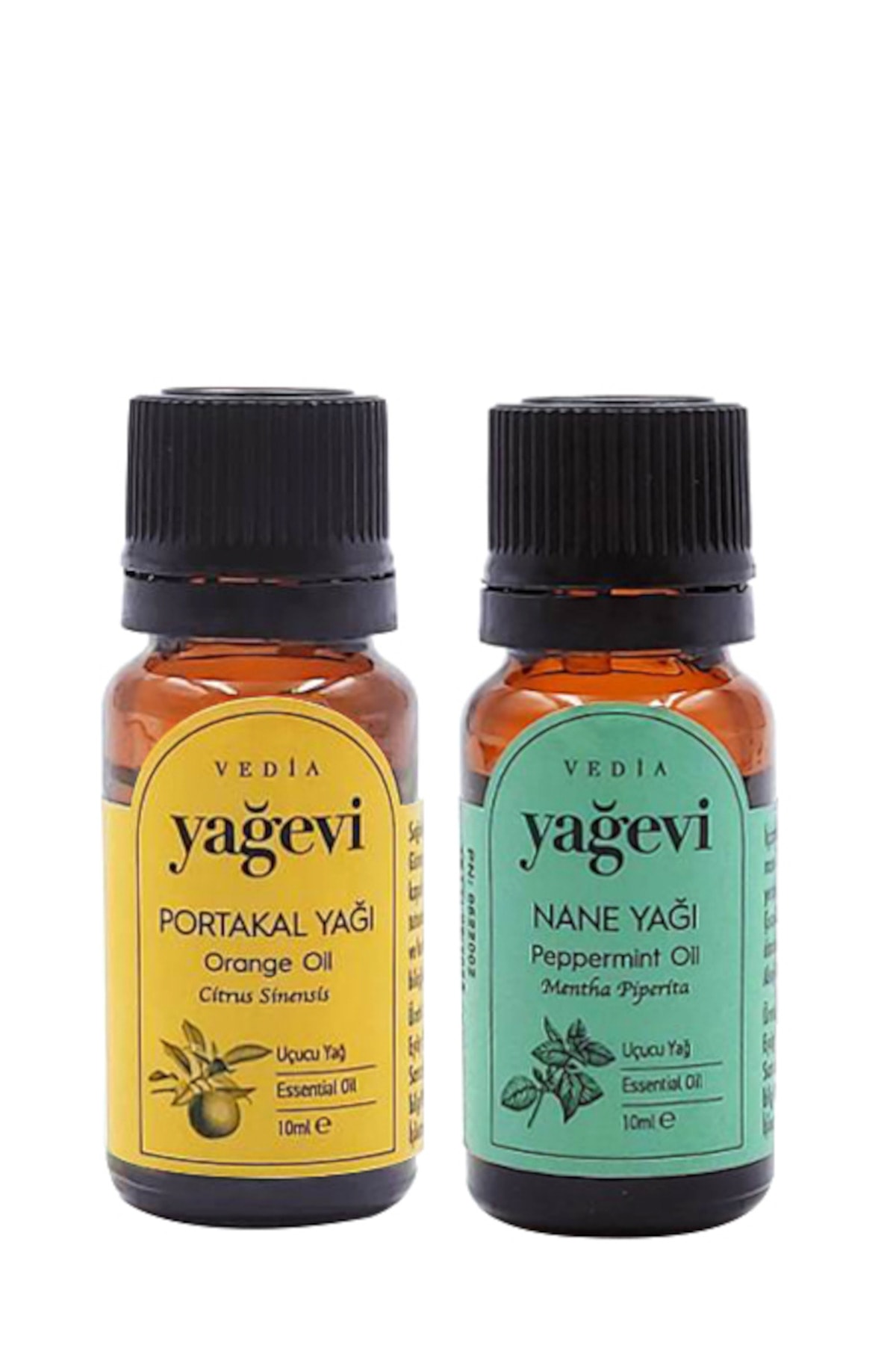 Uçucu Yağ Seti – Portakal & Nane | 2 x 10 ml Uçucu Yağ Seti – Portakal & Nane | 2 x 10 ml