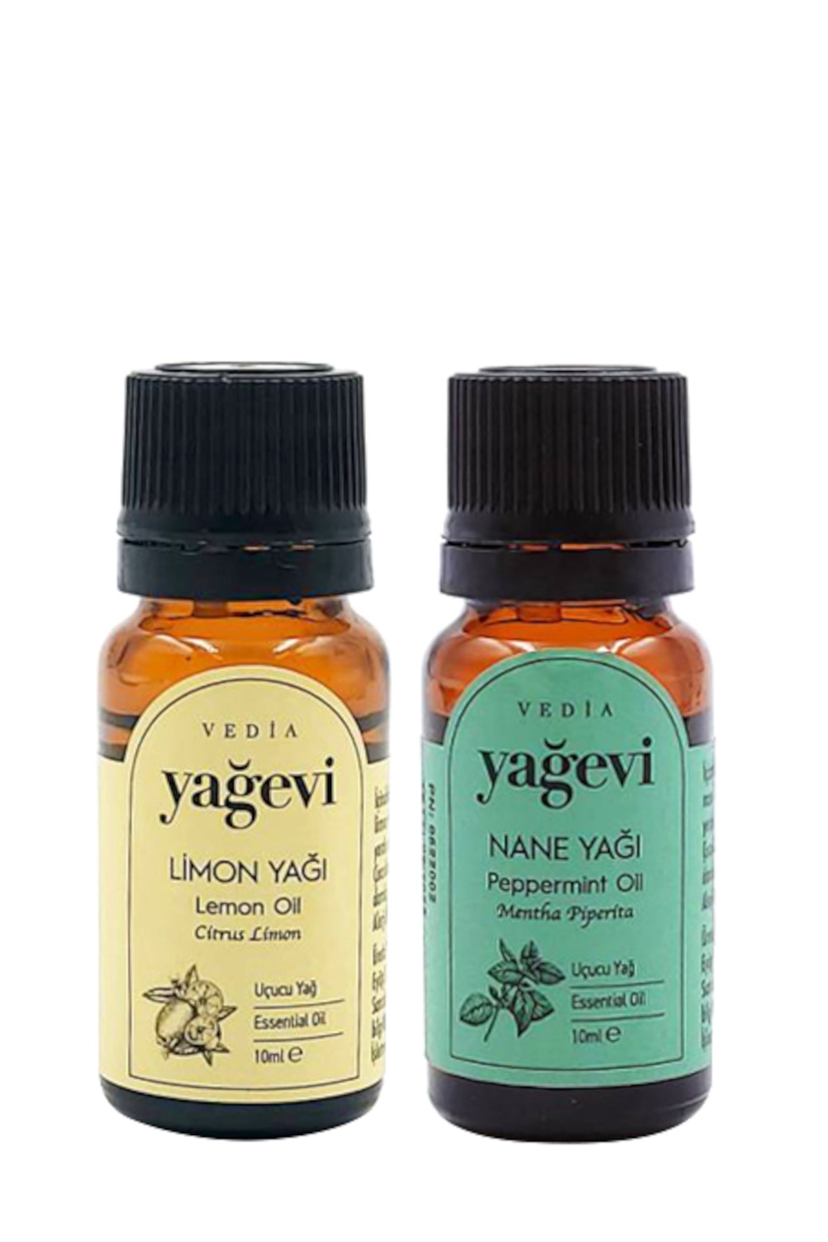 Uçucu Yağ Seti – Limon & Nane | 2 x 10 ml Uçucu Yağ Seti – Limon & Nane | 2 x 10 ml