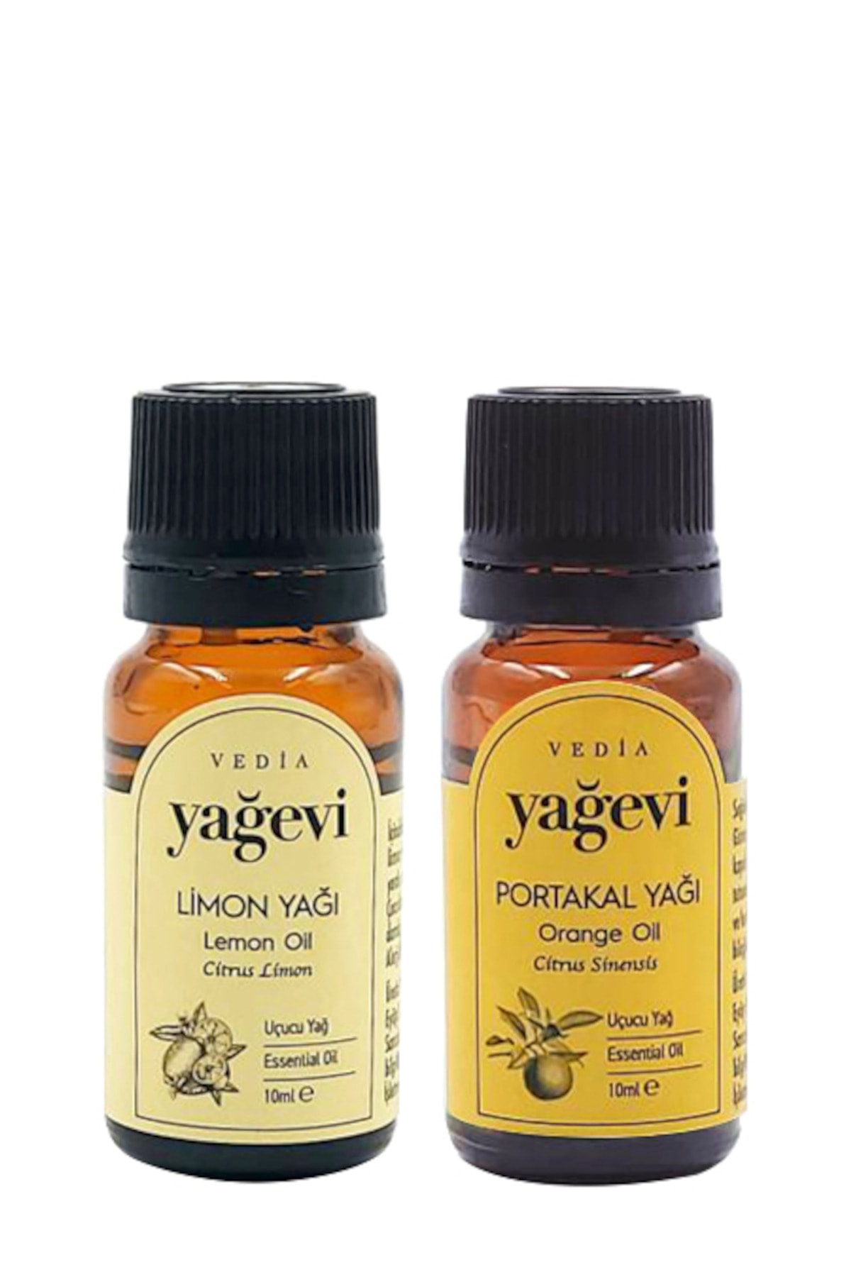 Uçucu Yağ Seti – Limon & Portakal | 2 x 10 ml Uçucu Yağ Seti – Limon & Portakal | 2 x 10 ml