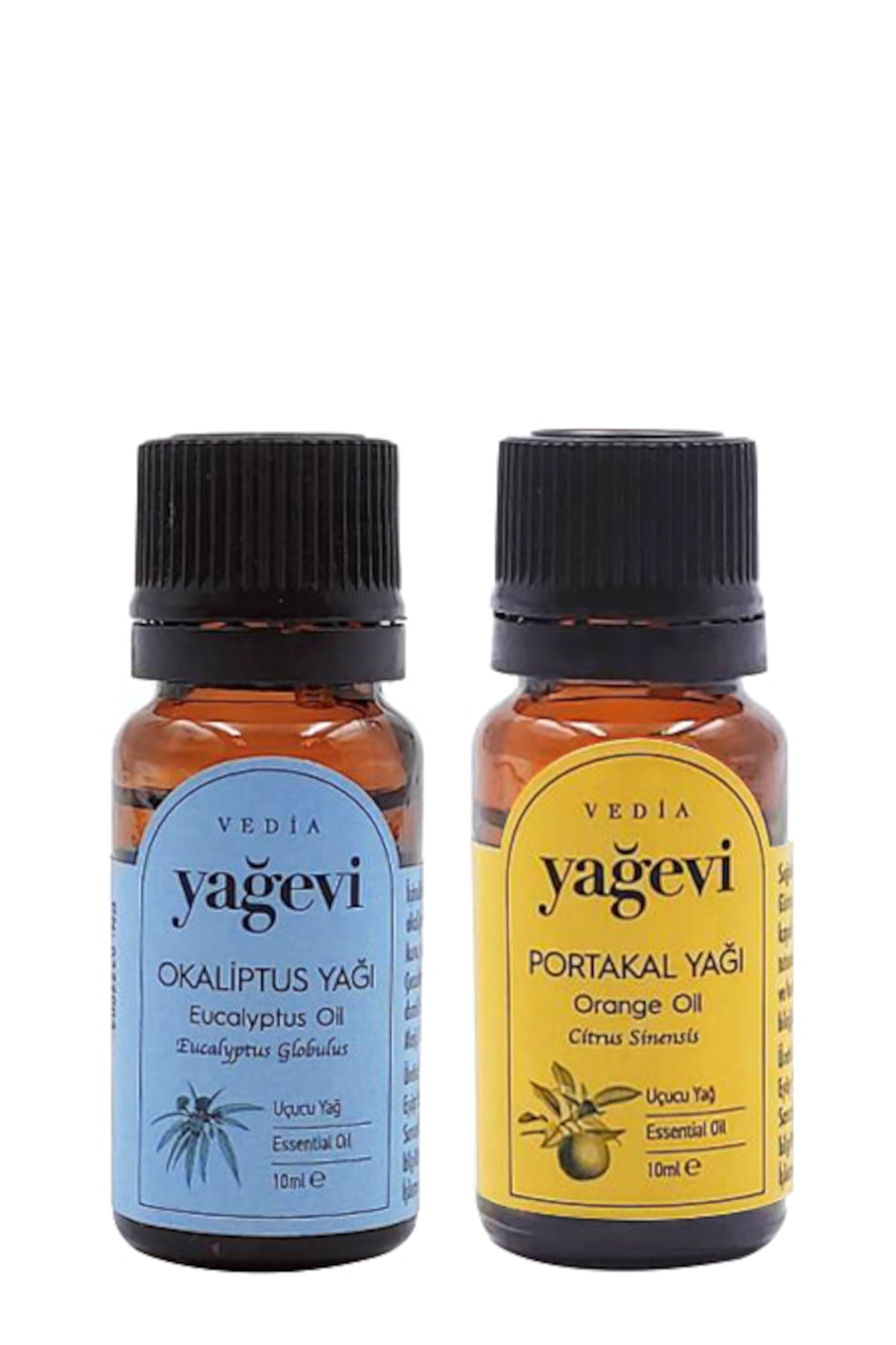 Uçucu Yağ Seti – Okaliptüs & Portakal | 2 x 10 ml Uçucu Yağ Seti – Okaliptüs & Portakal | 2 x 10 ml