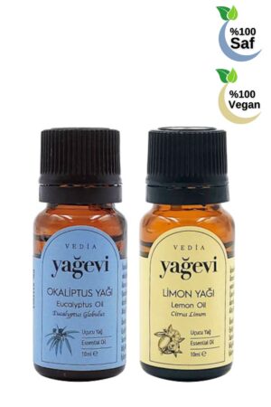 Uçucu Yağ Seti – Okaliptüs & Limon | 2 x 10 ml