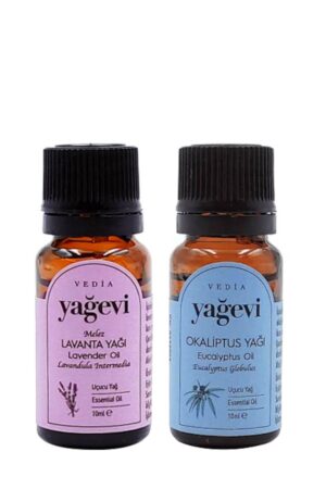 Uçucu Yağ Seti – Melez Lavanta & Okaliptüs | 2 x 10 ml