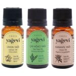 Uçucu Yağ Seti – Limon, Çay Ağacı & Karanfil | 3 x 10 ml