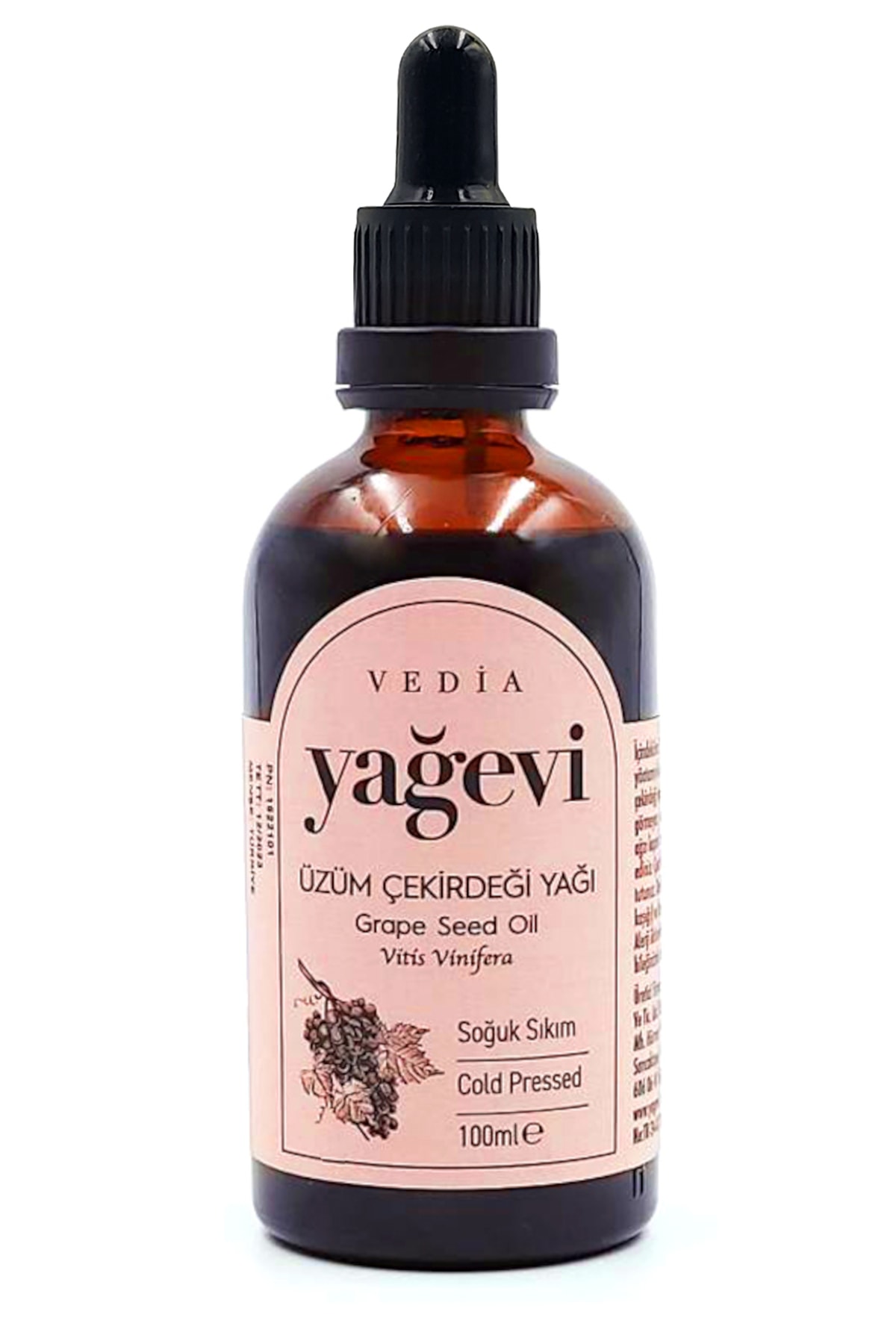 Üzüm Çekirdeği Yağı – %100 Saf Soğuk Sıkım Üzüm Çekirdeği Yağı