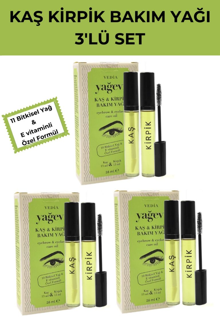 Eyebrow & Eyelash Care Oil Set – 13 ml