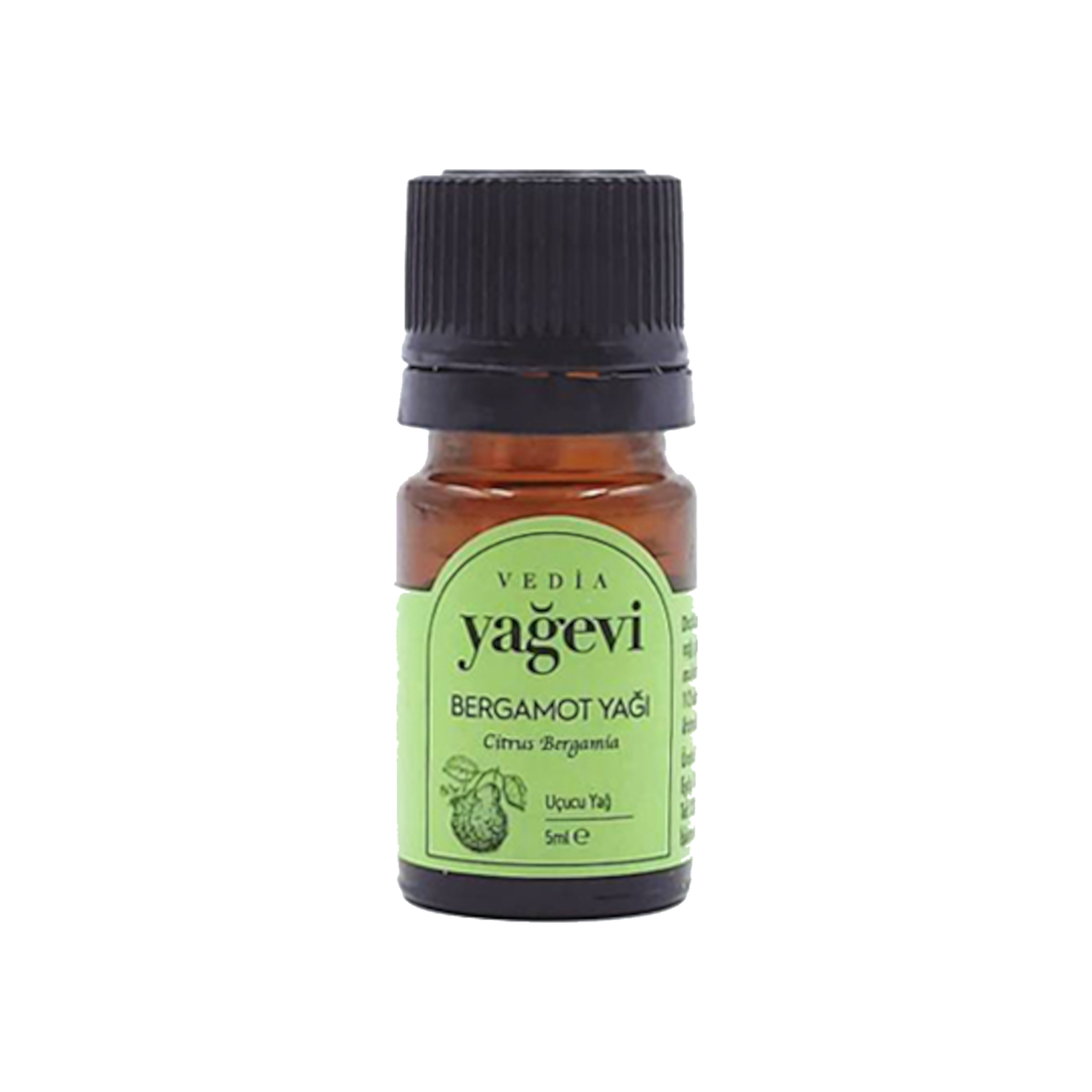 bergamot-5ml Yağevi Bergamot Uçucu Yağı 5 ml