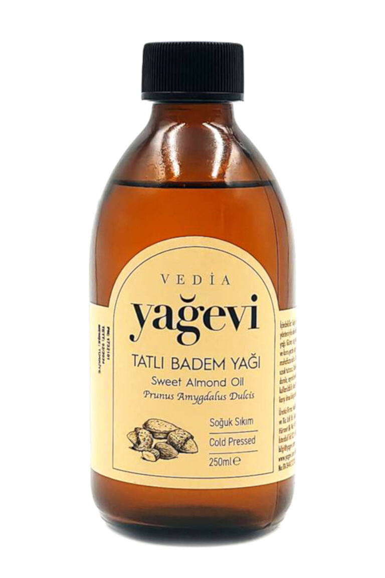 Sweet Almond Oil – 100% Pure, Cold-Pressed